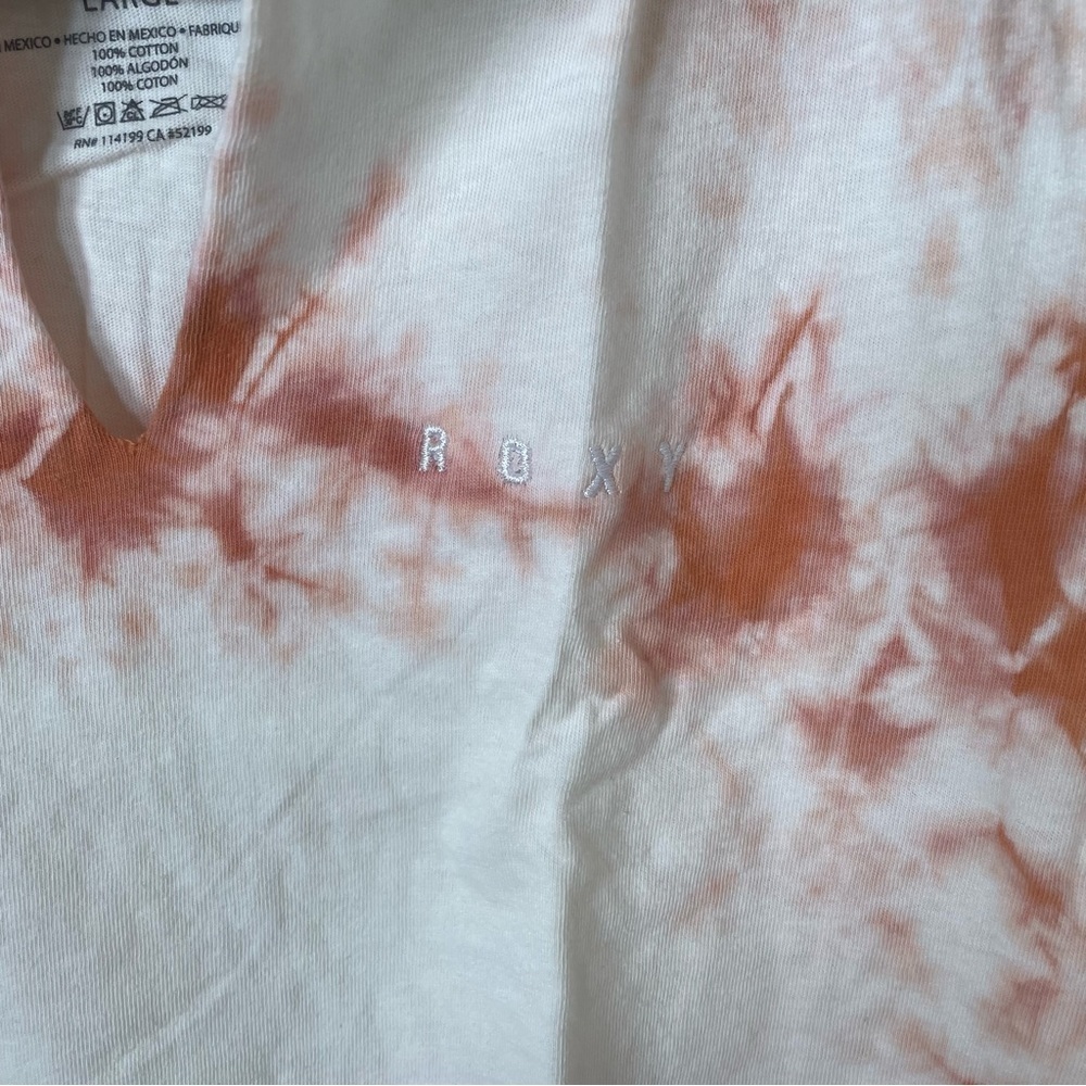 Roxy Tie-Dye Cropped Tank Top - Picture 5 of 11